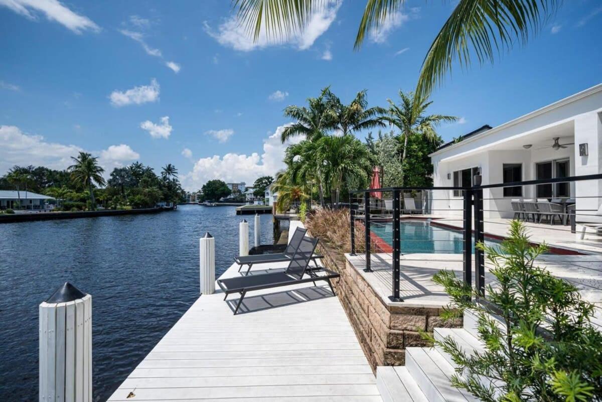 St-barth Waterfront W Htd Pool By Viac Villa Fort Lauderdale
